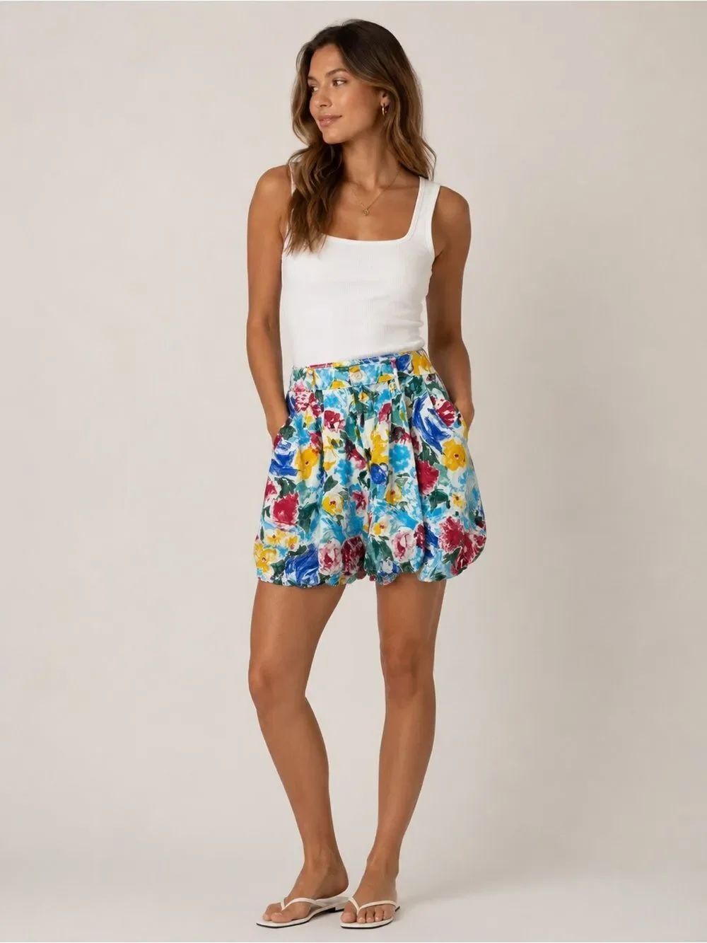 Vintage 80’s Guess by Georges Marciano Floral Shorts
